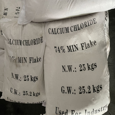 가방 당 공업적 등급  CaCl2 염화 칼슘 수산화염 25 킬로그램