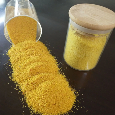 밝게 노란 파우더 PAC 폴리 알루미늄 염화물 물 처리 물질