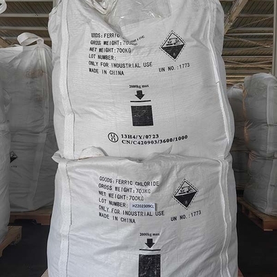 70 KG / BAG 철분 염화 96% Min FeCL3 고체 ISO 45001 7705-08-0
