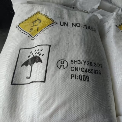 NaNO3 나트륨 나트레이트 27 MT / 20 GP 패키지 25 KG / BAG 부식 억제제로 사용됩니다