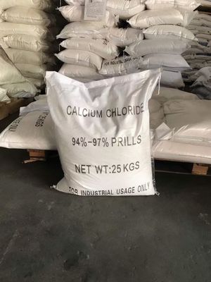 94%~97% 칼슘 염화물 곡성 백색 산업용 염화물 CaCl2 칼슘 염화물 입자 25kg