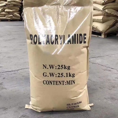 PAM Polyacrylamide 25KG/BAG 물 처리용 흰색 분말
